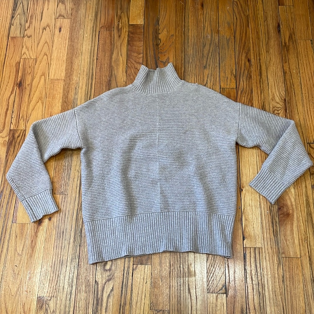 Neely Taupe Turtleneck Sweater (super soft!)